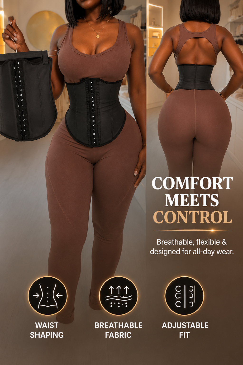 Adjustable Tummy Belt Waist Trimmer